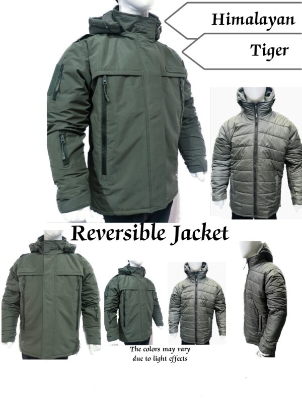 Tactical Jacket reversible (HIMALAYAN TIGER)