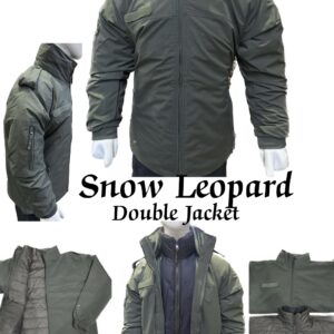 Tactical Jacket (SNOW LEPORD) with reversible/removable Jacket inside