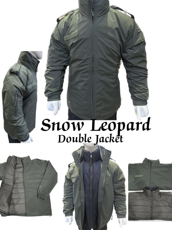 Tactical Jacket (SNOW LEPORD) with reversible/removable Jacket inside