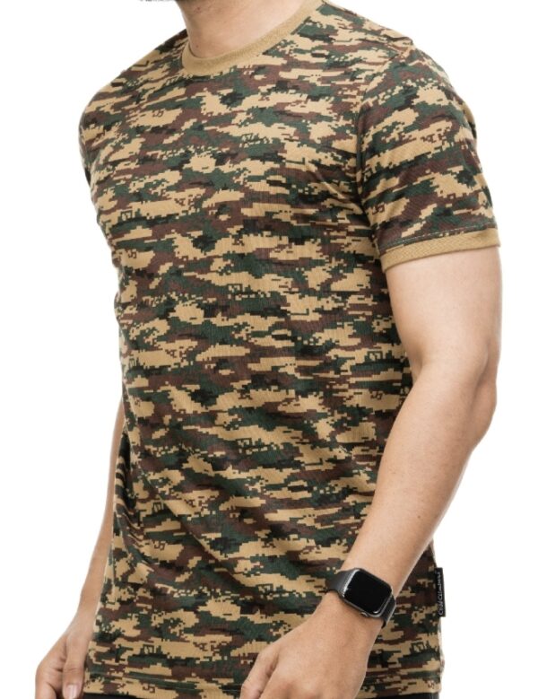 T-Shirt Digital print ( Gold Square ) - Image 3