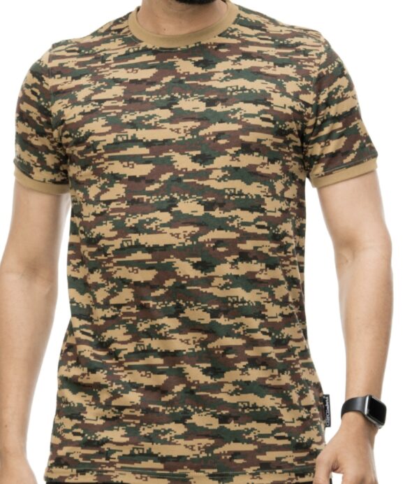 T-Shirt Digital print ( Gold Square ) - Image 2