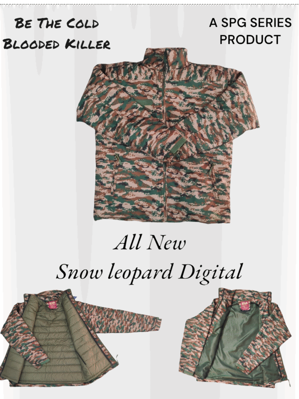 JACKET SNOW LEOPARD DIGITAL