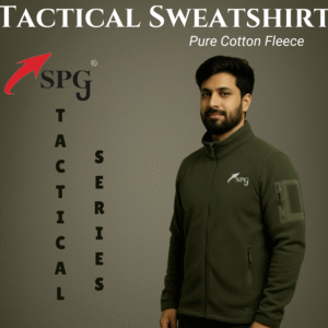 Tactical Sweat Shirt Pure Cotton Fleece SPG Series Product