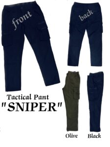 Tactical Pant (SNIPER). Black & Olive.A SPG PRODUCT