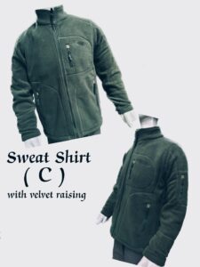 Tactical Sweat Shirt (C)with Velvet Raising. A SPG Series Product