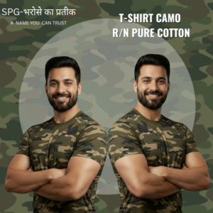 T-SHIRT CAMO R/N PURE COTTON