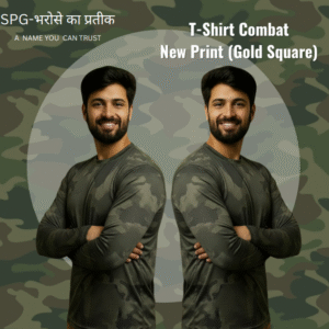 T-Shirt Combat new print (Gold Square)