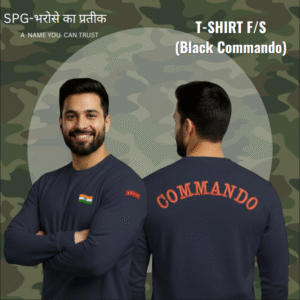T-SHIRT F/S (Black commando) (Jandyal Product).