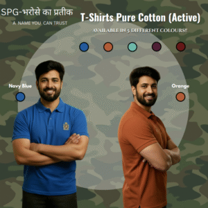 T-Shirts pure cotton (Active) premium wear by SPG