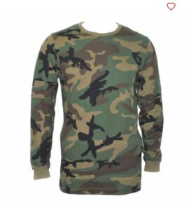 T-Shirt F/S woodland pattern (Magnum)