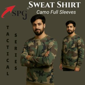 SWEAT SHIRT woodland pattern (CARNIVAL). A SPG Series Product