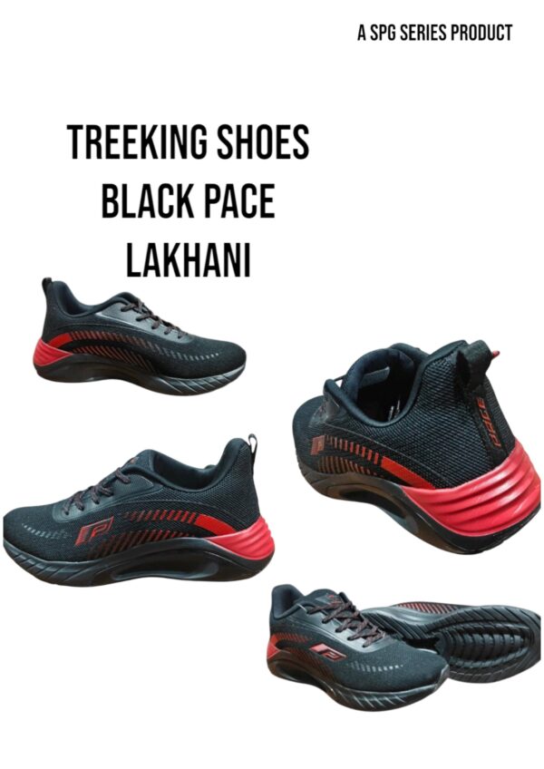 SHOES BLACK PACE (lakhani)